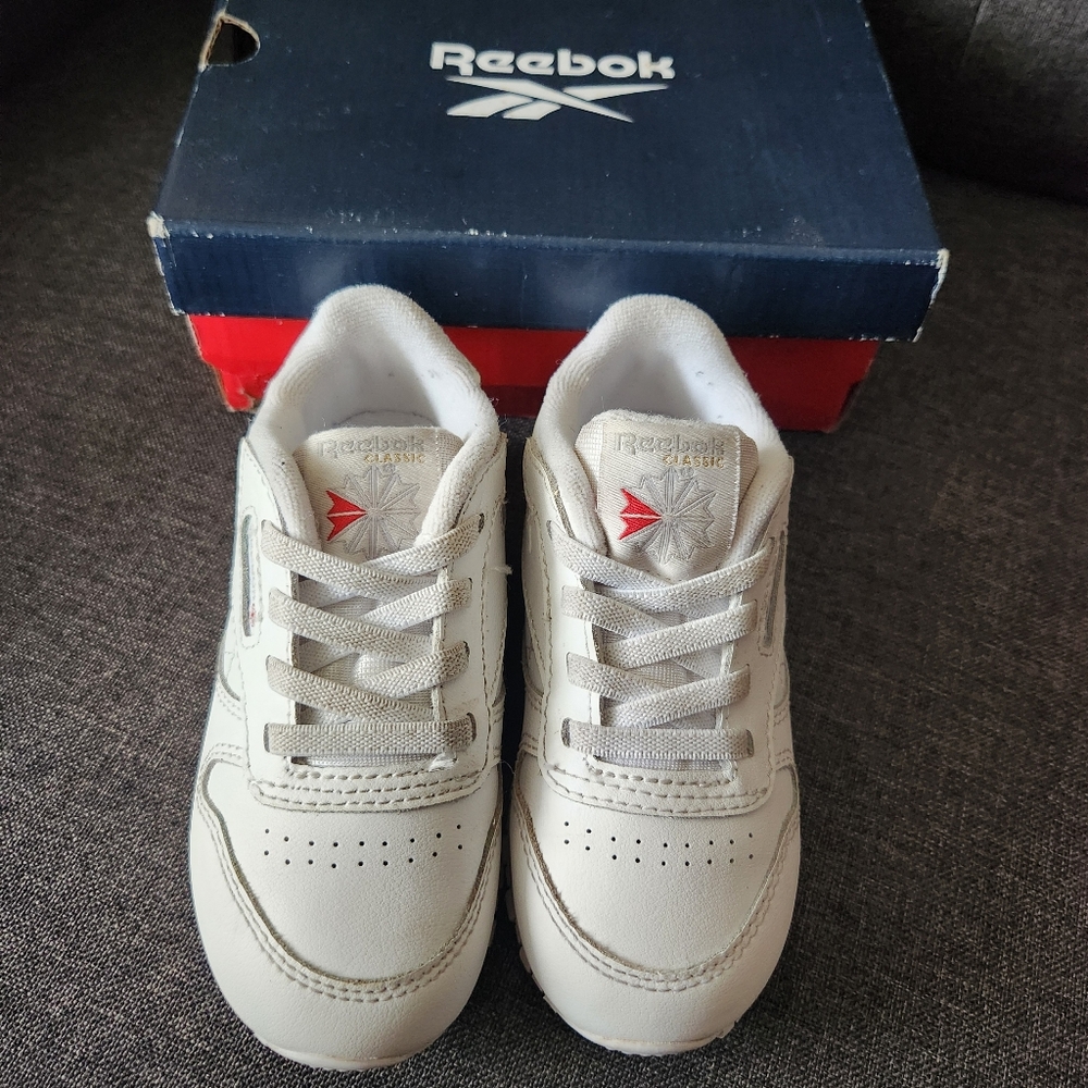 White Reeboks